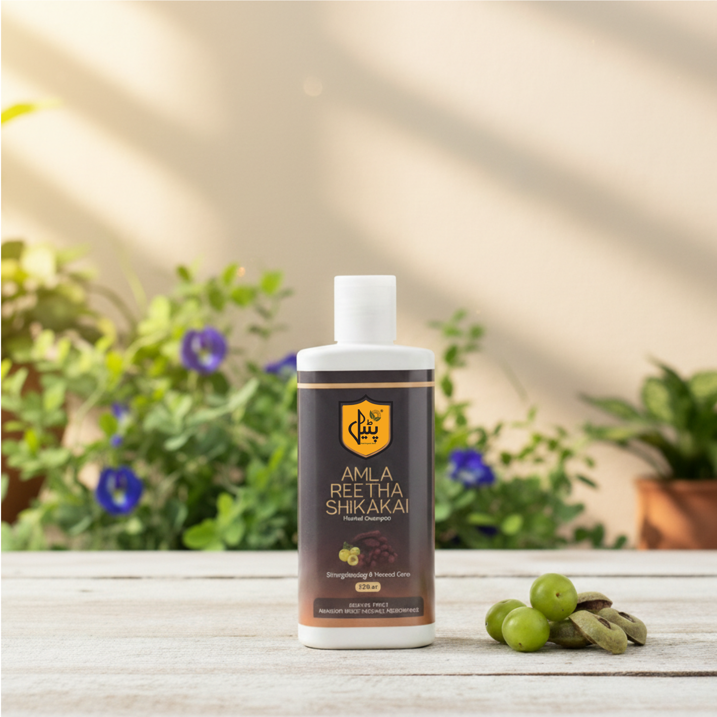Amla-Reetha-Shikakai-sulfate free-paraben free