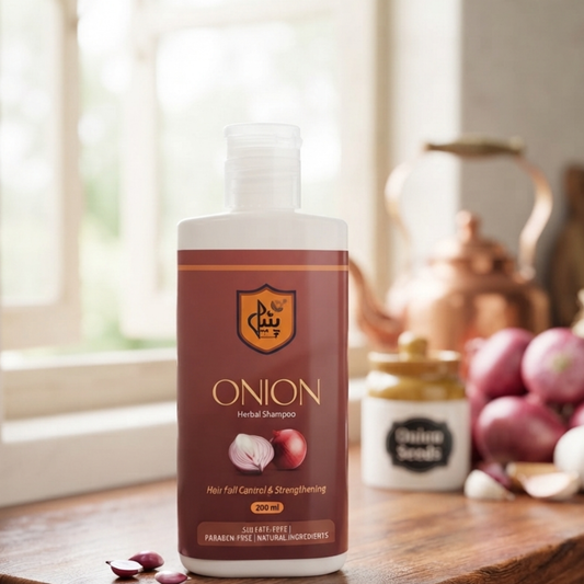 Onion Shampoo sulfate-free-paraben-free