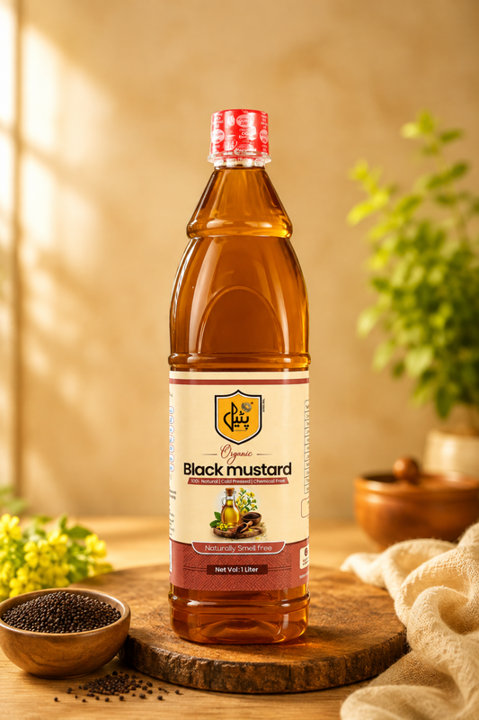 Black Mustard Cold Press Oil | کالی سرسوں کا ٹھنڈا تیل